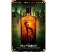 Zuhhgii Poster vintage del film The Intervention, poster televisivo regalo decorazione da parete arte per film TV karaoke uomo grotta bar musicali, bar, club e pub 20,3 x 30,5 cm.