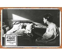 Zuhhgii Poster vintage del film "The Weak and the Wicked" del 1954 Diana Dors Raro British Film Noir Lobby Card 5 Retro of Classic Old Film Poster Metal Sign TV Bar Wall Club Restaurant Man Cave Wall