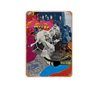 Zuhhgii Poster vintage in metallo con scritta "Anthony Knott Johnny Came Back From The War, Put on an album", 30,5 x 20,3 cm, adatto per decorazione da parete di bar, caffetterie, garage, grotte