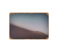 Zuhhgii Poster vintage in metallo - Hraun Photography Falling Tin Sign 30,5 x 20,3 cm adatto per decorazione da parete di bar, caffetteria, garage, grotta