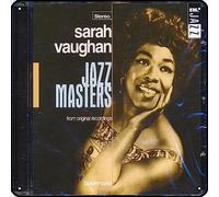 Zuhhgii Sarah Vaughan - Jazz Masters cartello in metallo vintage rock music decorazione da parete uomo grotta cartello in latta insegna palestra piscina bar bagno cortile garage pub cartello artistico