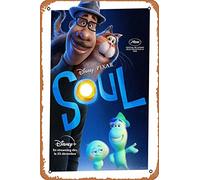 Zuhhgii Soul (Jamie Foxx, Pixar) - Targa in metallo vintage per casa, bar, pub, garage, decorazione, idea regalo