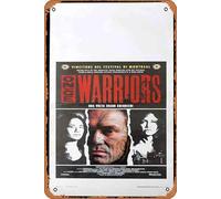 Zuhhgii Targa in latta retrò ONCE WERE WARRIORS Locandina italiana Movie Poster Temuera Morrison classico film TV poster decorazione murale pittura poster musicale bar pub caffè parete cucina bagno
