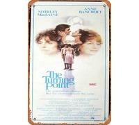 Zuhhgii Targa in latta retrò The Turning Point Daybill Poster del film Shirley MacLaine Anne Bancroft Ballet Retro of Classic Old Film Poster Targa in metallo TV Bar Man Cave Wall Decor 20,3 x 30,5 cm