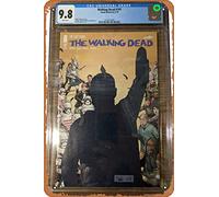 Zuhhgii Targa in metallo con personaggi dei fumetti retrò - Walking Dead (immagine) 191 Graded CGC 9.8 - Poster cinematografico per caffè, bar, ristorante, supermercato, negozio, regali