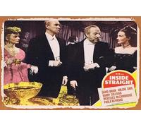 Zuhhgii Targa in metallo con scritta "5 David Brian Arlene Dahl, Mercedes McCambridge", decorazione da parete, stile vintage, per karaoke, bar, pub, cucina