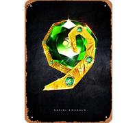 Zuhhgii Targa in metallo con scritta in lingua inglese "The Classic Arcade Videogiochi" My rendition of a realistic Kokiri Emerald from the For ... Videogiochi - 20,3 x 30,5 cm