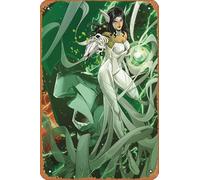 Zuhhgii Targa in metallo retrò a tema anime - Infinity FRONTIER # 0 B John Tims - Targa in metallo per musica, bar, ristorante, supermercato, film, idea regalo, 20,3 x 30,5 cm.