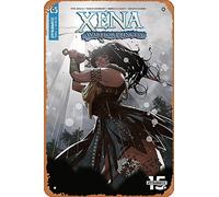 Zuhhgii Targa in metallo retrò con personaggi dei fumetti - Xena: Warrior Princess (4a serie) 5 Var B Comic Book NM - Poster cinematografico per musica, bar, ristorante, supermercato, film, regali