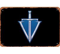 Zuhhgii Targa in metallo retrò con scritta "Tales of the Valiant RPG from Kobold Press", stile vintage, divertente, con scritta in lingua inglese "Man Cave", per film, musica e bar, decorazione da
