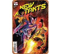 Zuhhgii Targa in metallo retrò - New Mutants (4a serie) 5 fumetti NM - Targa in metallo a tema anime, per caffè, bar, ristorante, supermercato, film, idea regalo, 20 x 30 cm