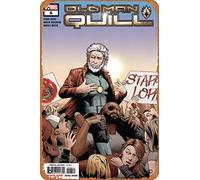 Zuhhgii Targa in metallo retrò - Old Man Quill 6 Comic Book NM - Anime Targa in metallo per musica, bar, ristorante, supermercato, negozio, film, idea regalo, 20,3 x 30,5 cm
