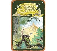 Zuhhgii Targa in metallo stile cartone animato in stile retrò con scritta in lingua inglese "P Craig Russell Jungle & other stories" Fine Art S&N ED, poster in latta a tema anime, decorazione da