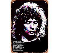 Zuhhgii Targa in metallo vintage con citazione RITCHIE BLACKMORE citazione musicale bar pub caffetteria parete cucina bagno poster karaoke retrò decorazione arte 20,3 x 30,5 cm