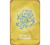 Zuhhgii Targa in metallo vintage con stampa verticale di Hunger Games, poster musicale per bar, pub, caffetterie, da parete, per cucina, bagno, karaoke, decorazione retrò, 20,3 x 30,5 cm.