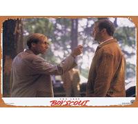 Zuhhgii Targa vintage in latta con scritta "The Last Boy Scout", originale 4 Bruce Willis Damon Wayans, poster in metallo, decorazione da parete, 20,3 x 30,5 cm.