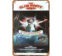 Zuhhgii Targa vintage in metallo con scritta "The Slim Dusty" Daybill, poster del film australiano Country Music Retro of Classic Old Film Poster in metallo per TV Bar Man Cave Wall Decor 20,3 x 30,5