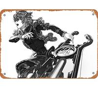 Zuhhgii The Classic Arcade Videogioco Targa in metallo Shulk Xenoblade Chronicles Wall Art Decor Tin Sign - 20,3 x 30,5 cm