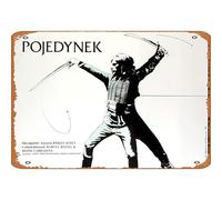 Zuhhgii The Duellists, poster del film polacco in stile retrò, 20,3 x 30,5 cm, poster artistico classico per la televisione, poster musicale, per negozi, karaoke, pub, club, regalo, grotta, regalo