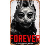 Zuhhgii The Forever Purge (Blumhouse, Everardo Gout) - Targa in metallo vintage per casa, bar, pub, garage, decorazione regalo