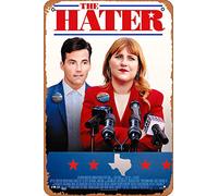Zuhhgii The Hater (Joey Ally, Michael Andrew Baker) - Targa in metallo vintage per casa, bar, pub, garage, decorazione regalo