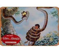 Zuhhgii The Jungle Book Movie Poster Retro Film Tin Sign Cafe Restaurant Home Wall Retro Club Restaurant Man Cave Gift Vintage Metal Sign 30,5 x 20,3 cm.