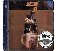 Zuhhgii The Kinks - Arthur Or The Decline And Fall Of The British Empire Targa in metallo vintage Rock Music Decorazione da parete Man Cave Targa in latta Palestra Piscina Bar Bagno Cortile Garage Pub