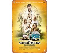 Zuhhgii The Shuroo Process (Fiona Dourif, Donal Brophy) Poster del film Film Cinema Theatre 20,3 x 30,5 cm - Targa in metallo vintage per casa, bar, pub, garage, decorazione regalo
