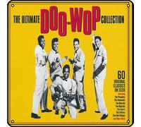Zuhhgii The Ultimate Doo-Wop Collection - Targa in metallo, stile vintage, decorazione da parete con musica rock, per palestra, piscina, bar, bagno, cortile, garage, pub, 30,5 x 30,5 cm
