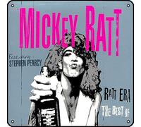 Zuhhgii Topolino Ratt Era: The Best Of Mickey Ratt Segno Metallo Vintage Rock Music Decorazione da Parete Man Cave Targa in latta Palestra Piscina Bar Bagno Cortile Garage Pub Targa Poster Wall Art