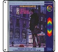 Zuhhgii Tyrone Davis - Can I Change My Mind, targa in metallo vintage con musica rock da parete, decorazione da parete, per palestra, piscina, bar, bagno, cortile, garage, pub, 30,5 x 30,5 cm