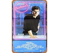 Zuhhgii Vintage Classic Old Movie COCKTAIL Original Daybill Poster del film Tom Cruise Bryan Brown Poster in metallo Targa TV Poster Regalo Karaoke Bar Pub Club Piatti da parete decorativi Man Cave