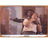 Zuhhgii Vintage Classic Old Movie DOWNTOWN Original Lobby Card 8 Forest Whitaker Anthony Edwards Film Poster Metallo Tin Sign TV Poster Regalo Karaoke Bar Pub Club Piatti da parete decorativi Man Cave