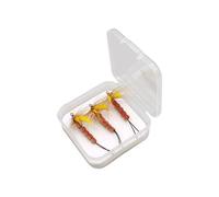 ZUJIABAO 1/3pcs Esche da pesca a mosca secca esche di ricambio Topwater con gancio accessori durevoli esche