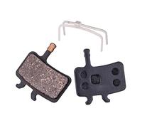 ZUJIABAO 2 pz Durabilità Metallics Disc Brake Pad Strada Mountain Bike Freni A Disco Pad Per Biciclette E Controllo Piastra di Supporto In Acciaio