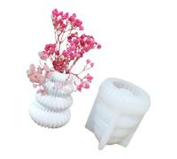 ZUJIABAO Albero di Natale Silicone Candeliere Stampi Vacanza Vaso Per Il Supporto Fatto A Mano Resina Progetto Artistico Stampi Per Fare