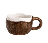 ZUJIABAO Bere ceramica della tazza 280ml della spiaggia di progettazione resistente ai graffi per le bevande o la decorazione