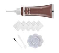 ZUJIABAO Riparazione professionale della pelle con accessori Advanced Leather Repair Gel Set colorato crema gel per un facile utilizzo rimozione graffi per mobili