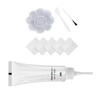 ZUJIABAO Riparazione professionale della pelle con accessori Advanced Leather Repair Gel Set colorato crema gel per un facile utilizzo rimozione graffi per mobili