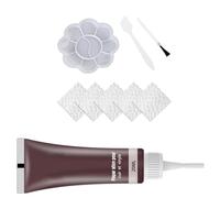 ZUJIABAO Riparazione professionale della pelle con accessori Advanced Leather Repair Gel Set colorato crema gel per un facile utilizzo rimozione graffi per mobili