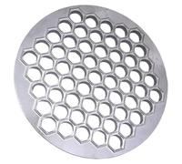 ZUJIABAO Stampo per ravioli in lega di alluminio a 61 fori, gadget da cucina per gnocchi di forma uniforme