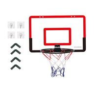 ZUJIABAO Supporto pieghevole da basket piccolo cerchio per esercizi domestici Supporto per riprese al chiuso Tabellone da parete Facile da installare Piccolo cerchio per esercizi domestici