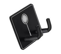ZUJIABAO Universals - Supporto per racchette da tennis, montaggio a parete, in acciaio inox, gancio da parete, supporto da badminton, supporto per tennis duraturo, display verticale, per garage