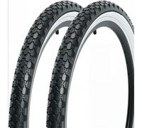 ZUKKA 24 pollici 24 x 2,125 guaina per bicicletta pieghevole pneumatici bianchi da parete pneumatici di ricambio per Beach Cruiser Bike Bike cappotto