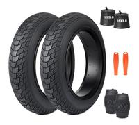 ZUKKA Confezione da 2 pneumatici per bicicletta elettrica, 24 x 3,0 pollici, pieghevole, rivestimento 75 - 507 30 TPI Plus, 2 pezzi, 24 x 3,0 AV35 mm, per bici elettrica, pneumatici compatibili con