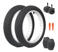 ZUKKA Confezione da 2 pneumatici pieghevoli per bicicletta per bambini, 12 | Guaina compatibile con bici da strada Citybikes BMX, MTB, mountain bike, bicicletta per bambini, triciclo, Crusier Bicycle