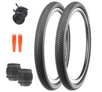 ZUKKA KIT COPPIA PNEUMATICI 27.5 X 2.125 Pollici Pieghevole 30 TPI Bici Guaina 54-584 Plus 2 Pack 27.5 Pollici Tubo per Bici da Strada Mountain Bike E Bike, Sporco Offroad Bici