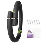 ZukQvrivelig Bracciale di Oli Essenziali - Braccialetto per Adulti, con 6 Oli Essenziali (2 per Bustina + Patch per Il Sonno) - Piacevole Aroma di Agrumi, Adatto a Bambini e Adulti
