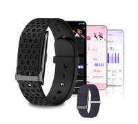 ZukZythepsor Multifunzione Fitness Tracking Wristband, Screenless Fitness Tracker,Impermeabile Braccialetto Intelligente,Frequenza Cardiaca Wristband 127 Diverse Modalità di Sport (Strap Colore * 2)