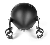 ZULOW faro moto Faro anteriore LED nero da 5,75" con staffa di montaggio nera Per Motocicletta Per Honda Shadow Per Suzuki Per Kavasaki